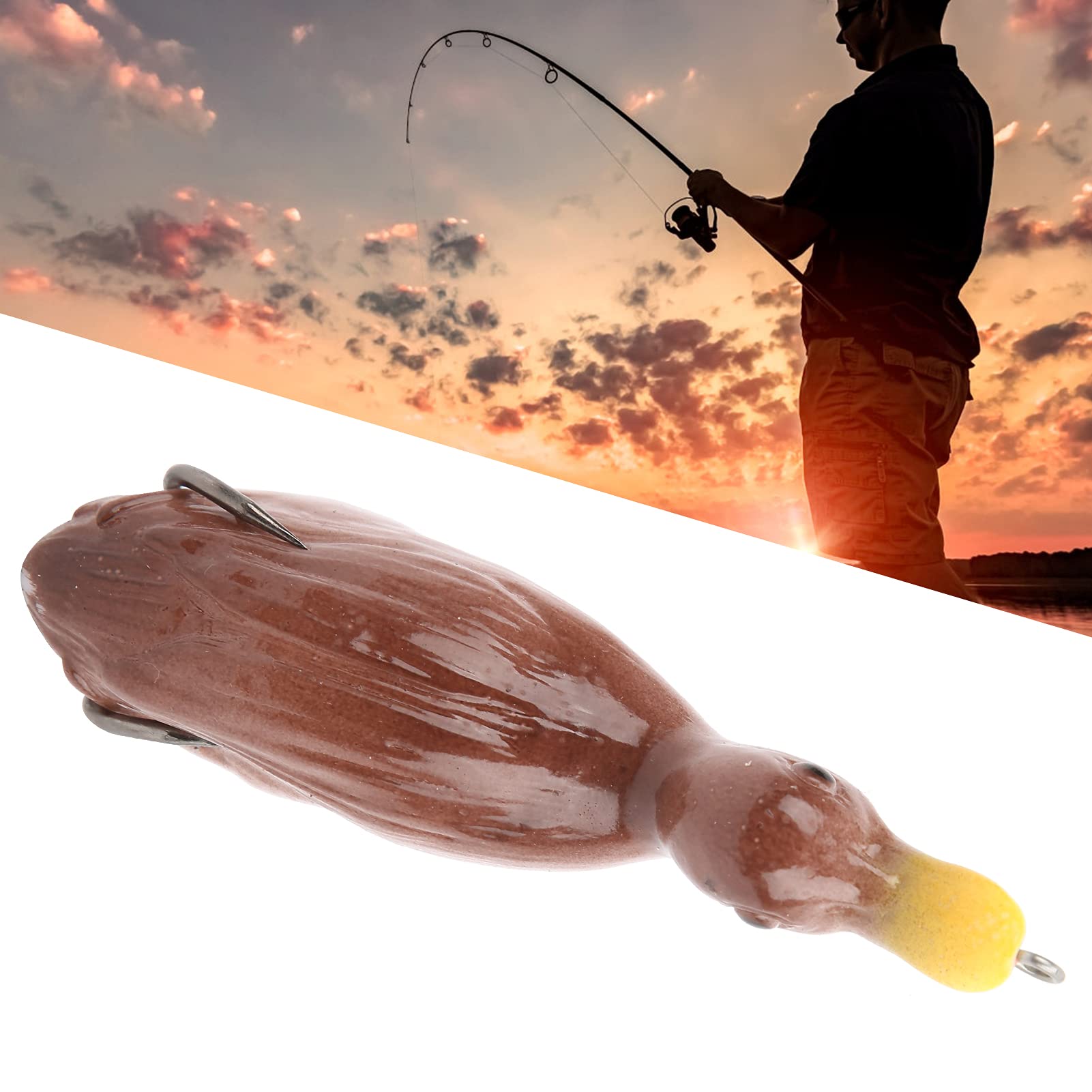 ZERONE Leurre de pêche au Loach souple artificiel 6g Leurre Souple Eco