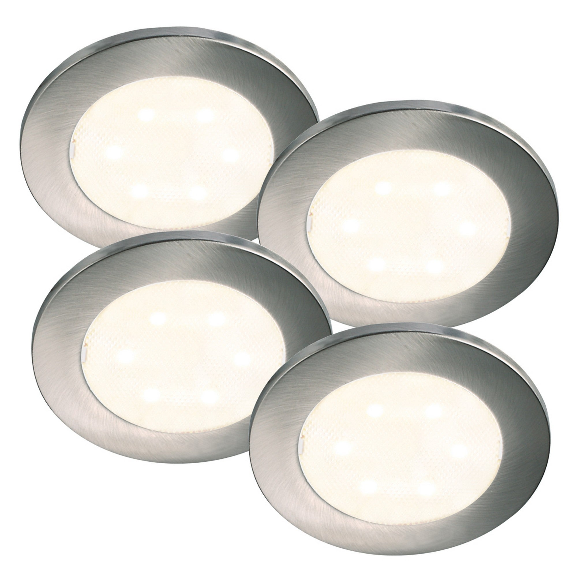 Éclairage sous meuble LISMORE 4-Kit Matière plastique Chromé, H.6 - IP20 - LED Module /Nordlux Intérieur - 2
