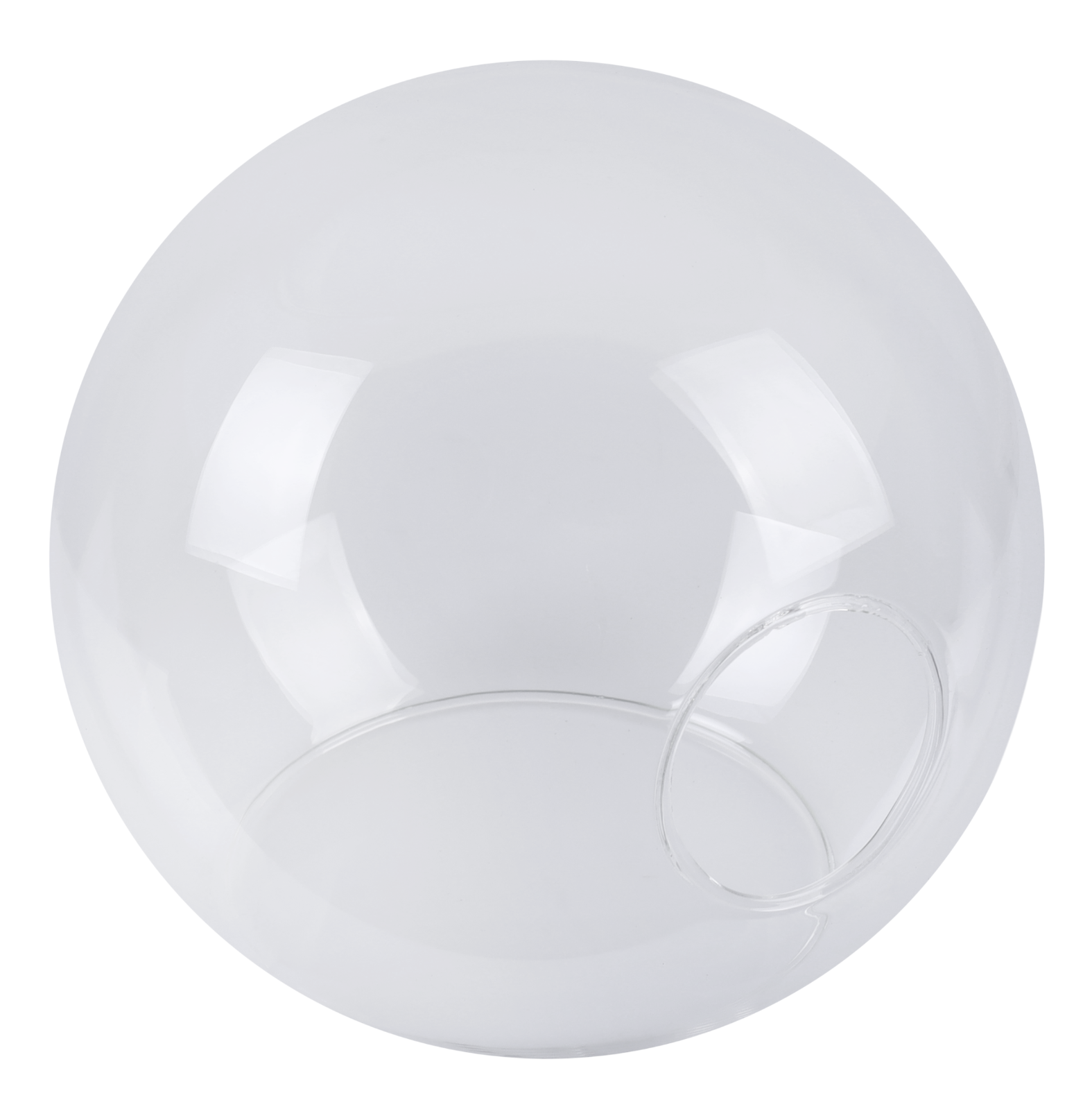 Abajur pentru lampă suspendată Light Home LH Ring E27 sticlă transparentă 14x14cm