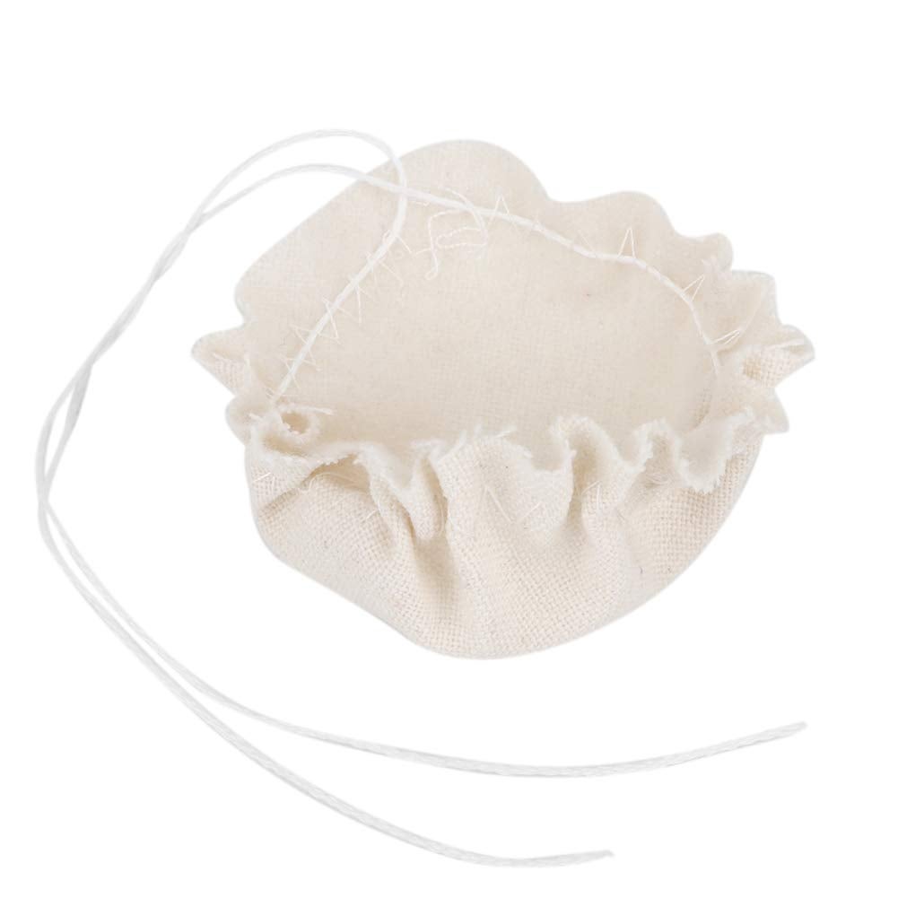 Lot De 10 Filtres à Café En Coton Réutilisables 10,5 Cm - Pour Cafetière Siphon & Pot à Café Maison