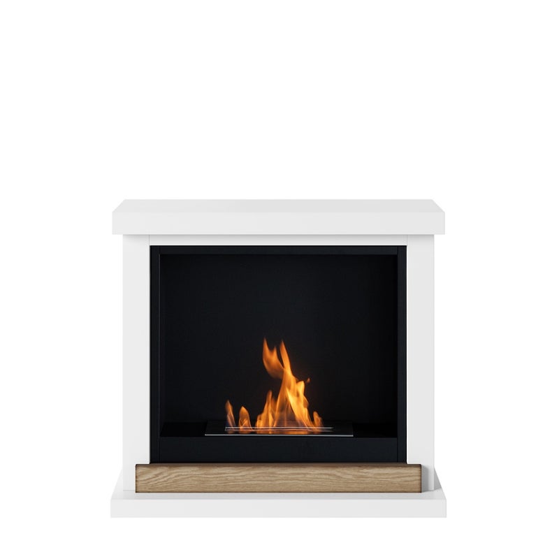 Biokominek portalowy z MDF TAGU Hagen biały lakierowany - 1 szt