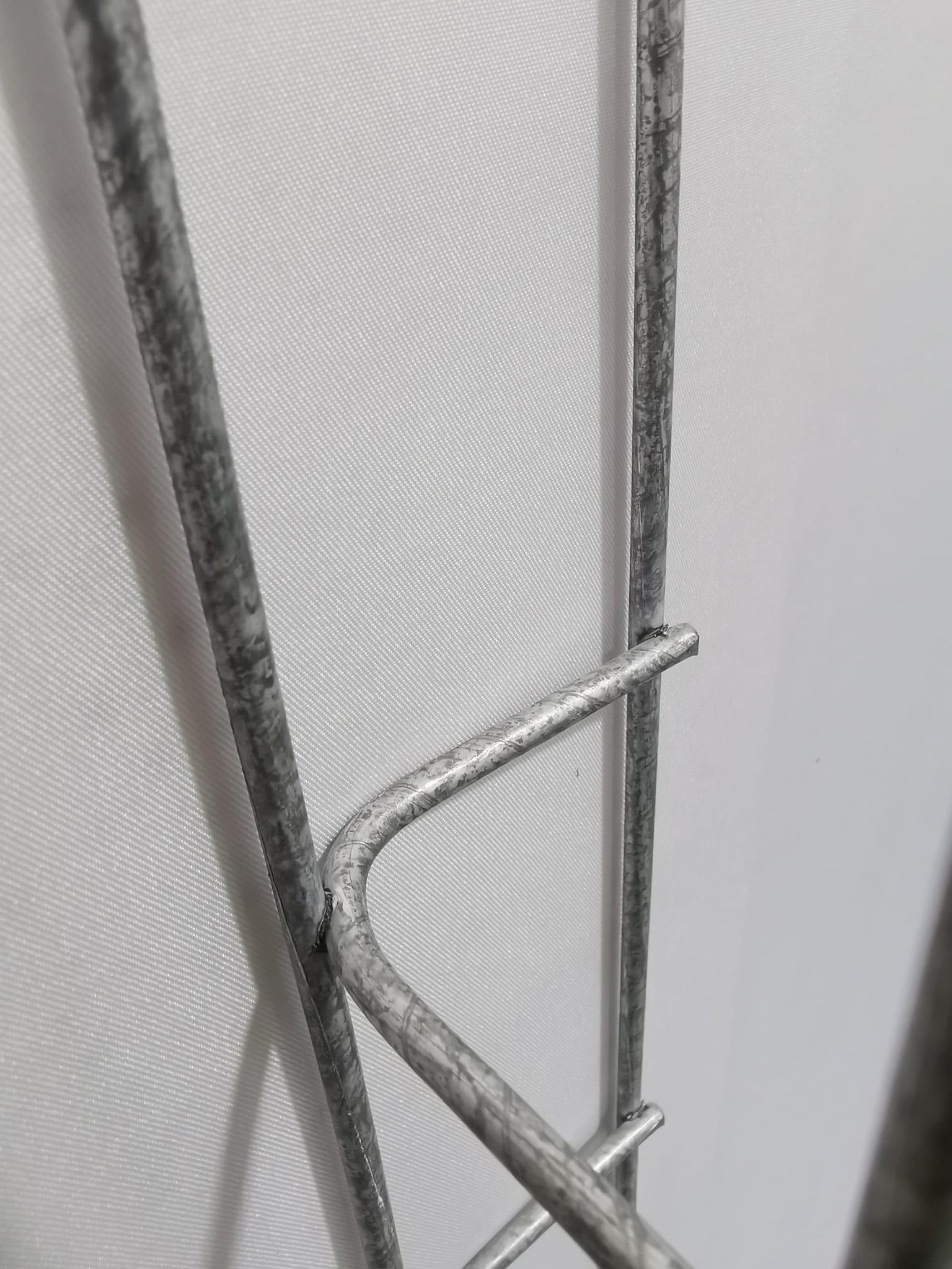 Gabiona - Canalina per cavi Lunghezza 29 cm Profondità 5 cm Dimensione maglia 5 x 10 cm - Dimensioni: 29 cm x 150 cm - 3