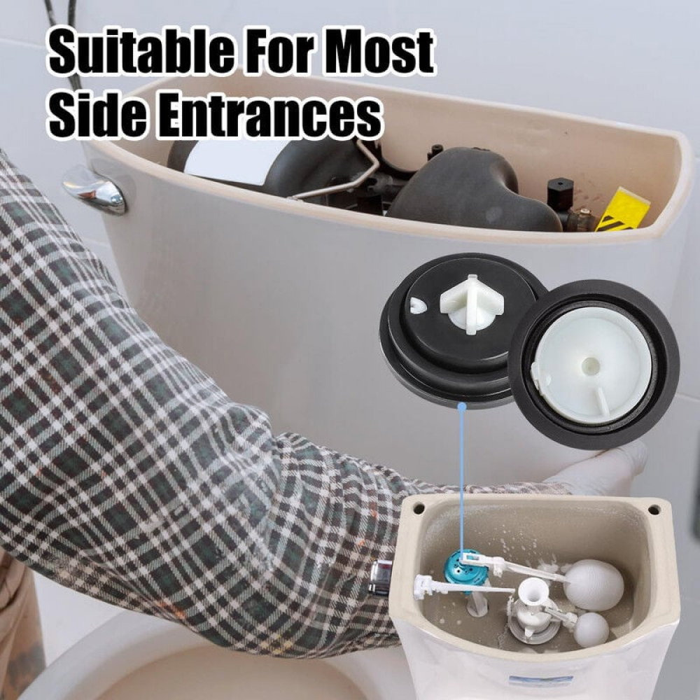 Lot de 3 Membrane Robinet Flotteur pour Siamp Alimentation Basse valve à boisseau sphérique pour Siamp Diaphragme Joint pour WC - 5