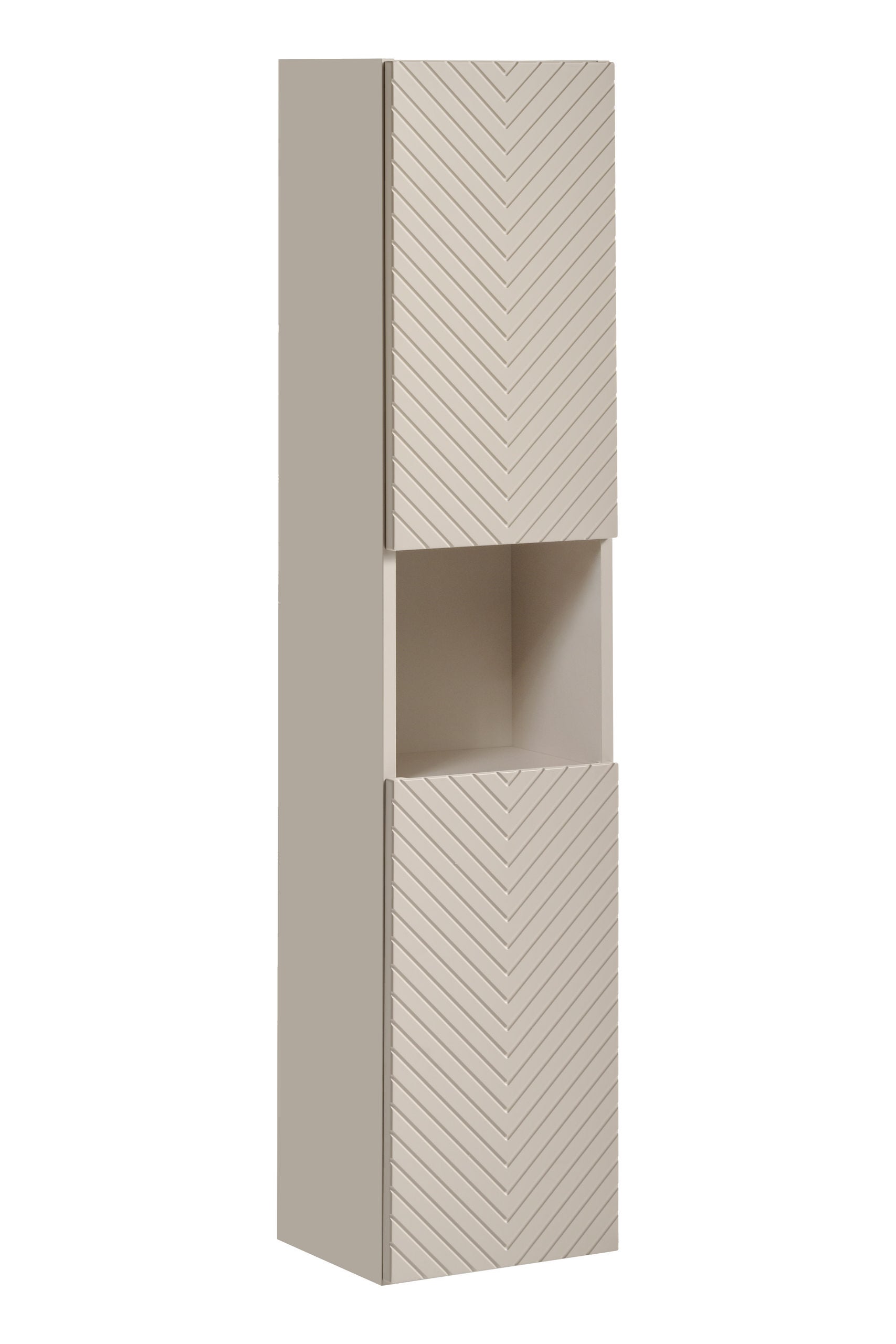 Słupek łazienkowy VIVA 140 cm kaszmir frezowany front jodełka