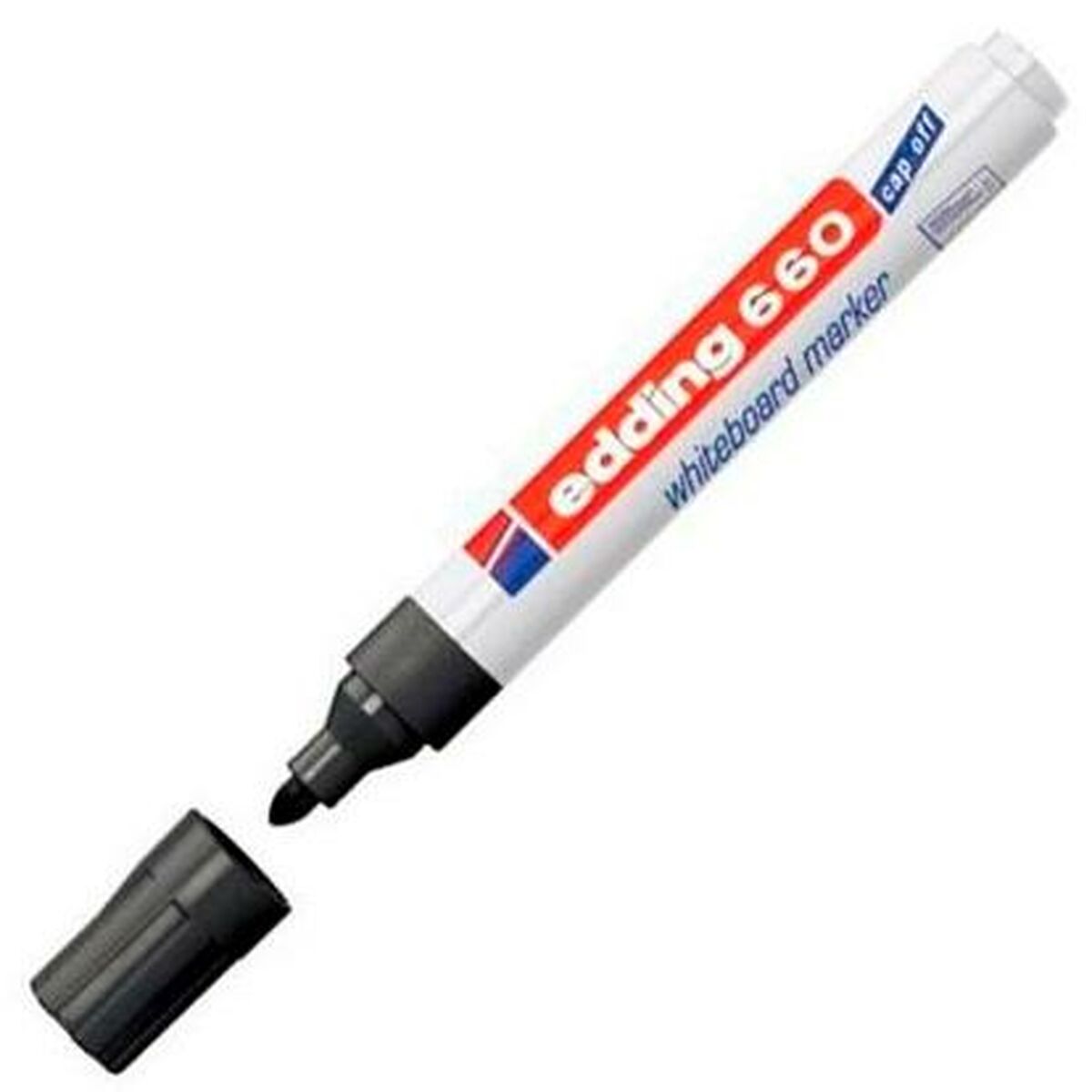 Marcador Edding 661 Pizarra blanca Negro 10 Unidades - 2