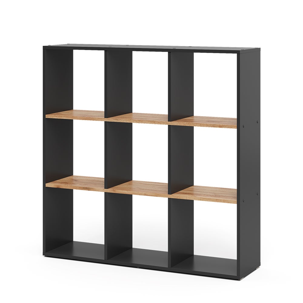 Vicco Room Divider Nove, Antracyt/złoty dąb, 107.2 x 107.8 cm