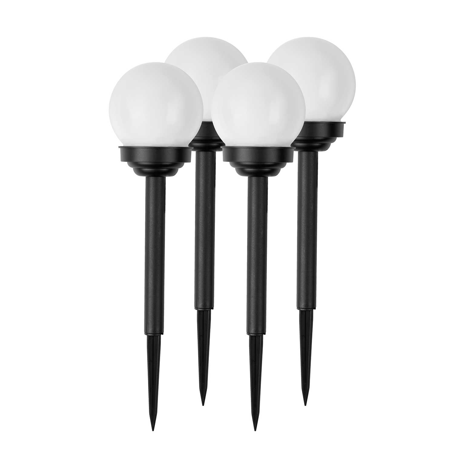 Lampki solarne do ogrodu kule czujnik zmierzchu wodoodporne zewnętrzne 4szt Ilumen - 2