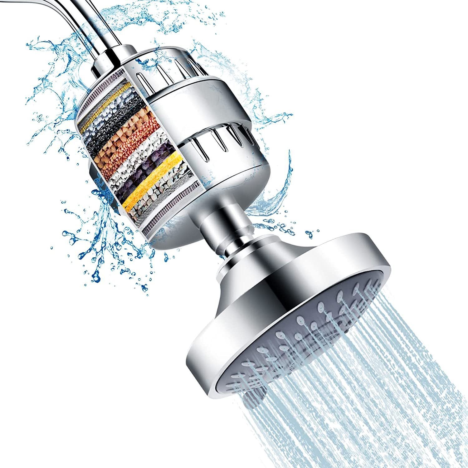 Pomme de douche Economiseur d'eau avec filtre, Pomme de douche