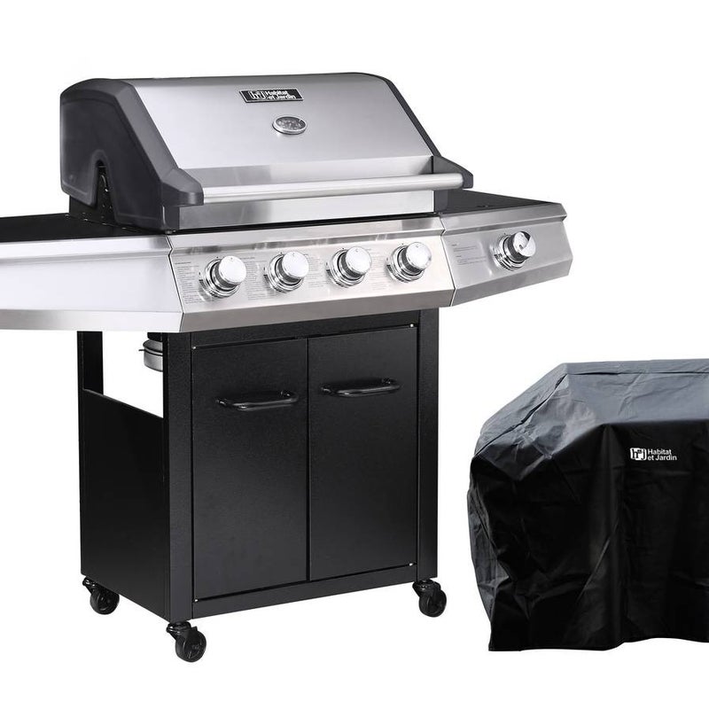 Grill gazowy "Bingo 5" - Czarny