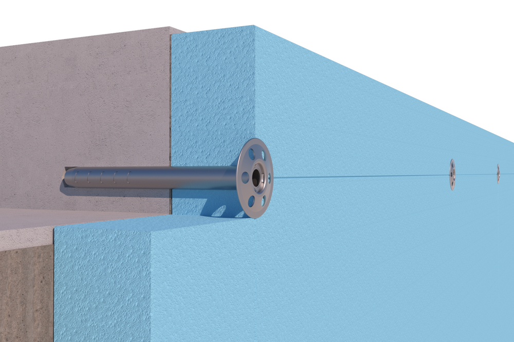 Cheville métallique pour la fixation des panneaux isolants Ø8 x 110 (boîte de 250 unités.) - 2