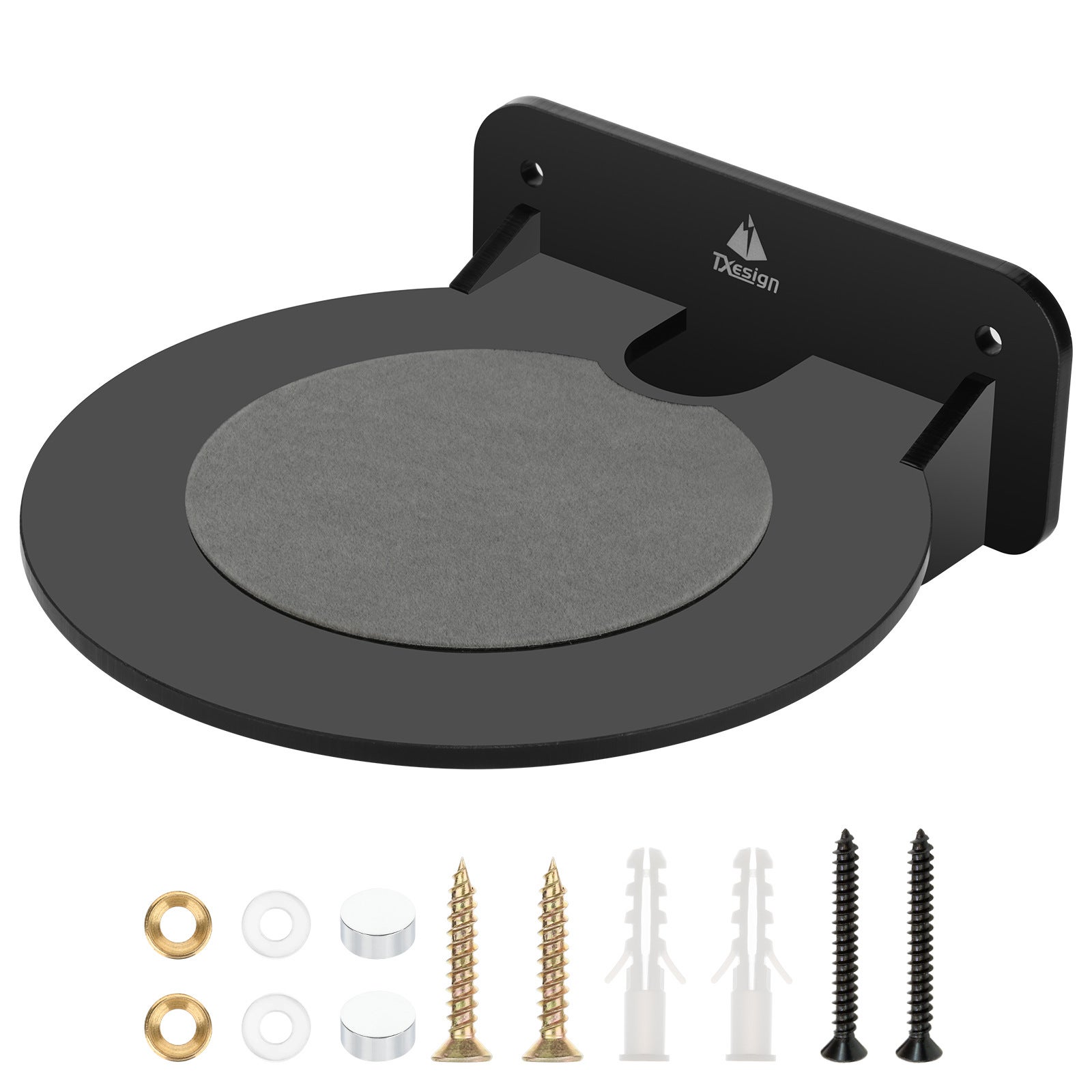 Lot De 2 étagères Murales En Acrylique Perforé Pour Haut-parleurs Et