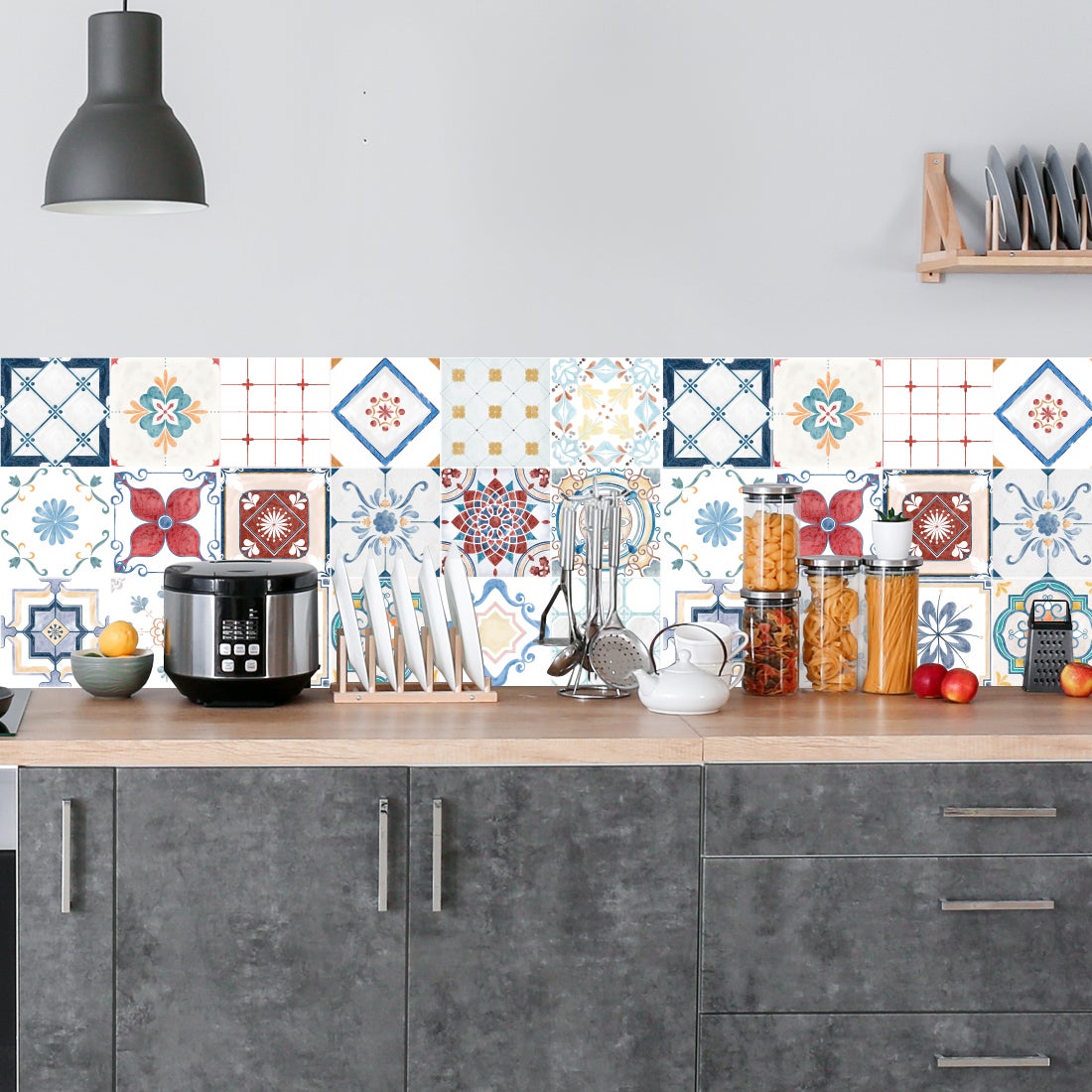 Crédence adhésive effet pierre de parement 40x200cm - 2