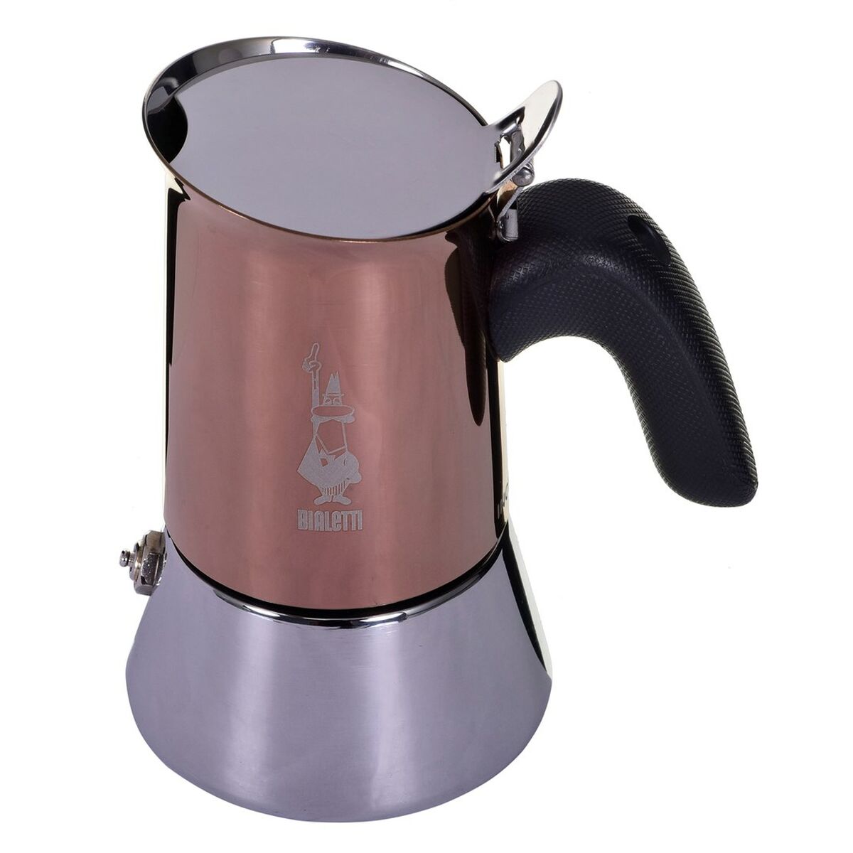 Bialetti  Cafetera Italiana New Venus 2 Tazas Cobre Acero Inoxidable 100 Ml Acero Inoxidable, Leroy Merlin