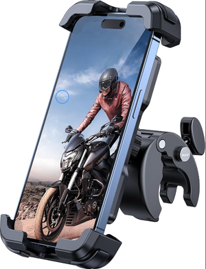 Support Téléphone Vélo/moto Antivol étanche - Fixation Guidon/rétro - Universel