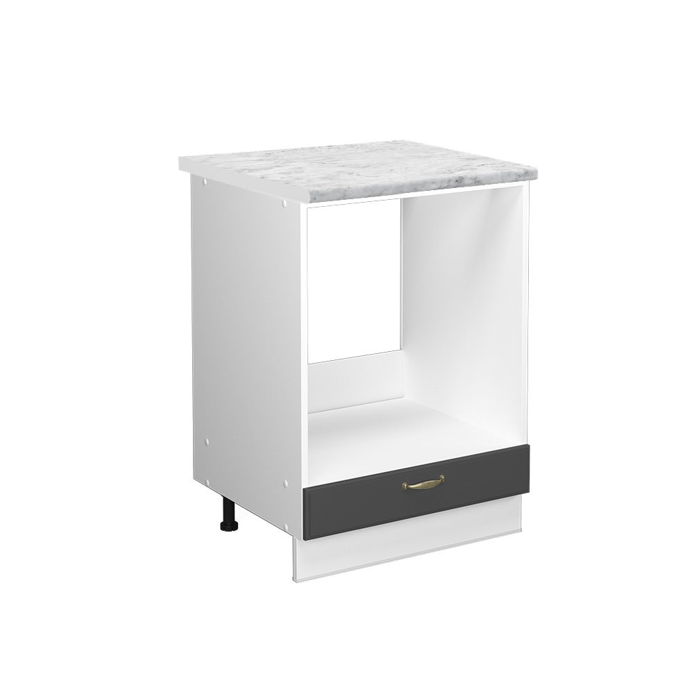 Vicco Szafka kuchenna Fame-Line, Antracytowo-złoty, 60 cm , BP Marmur