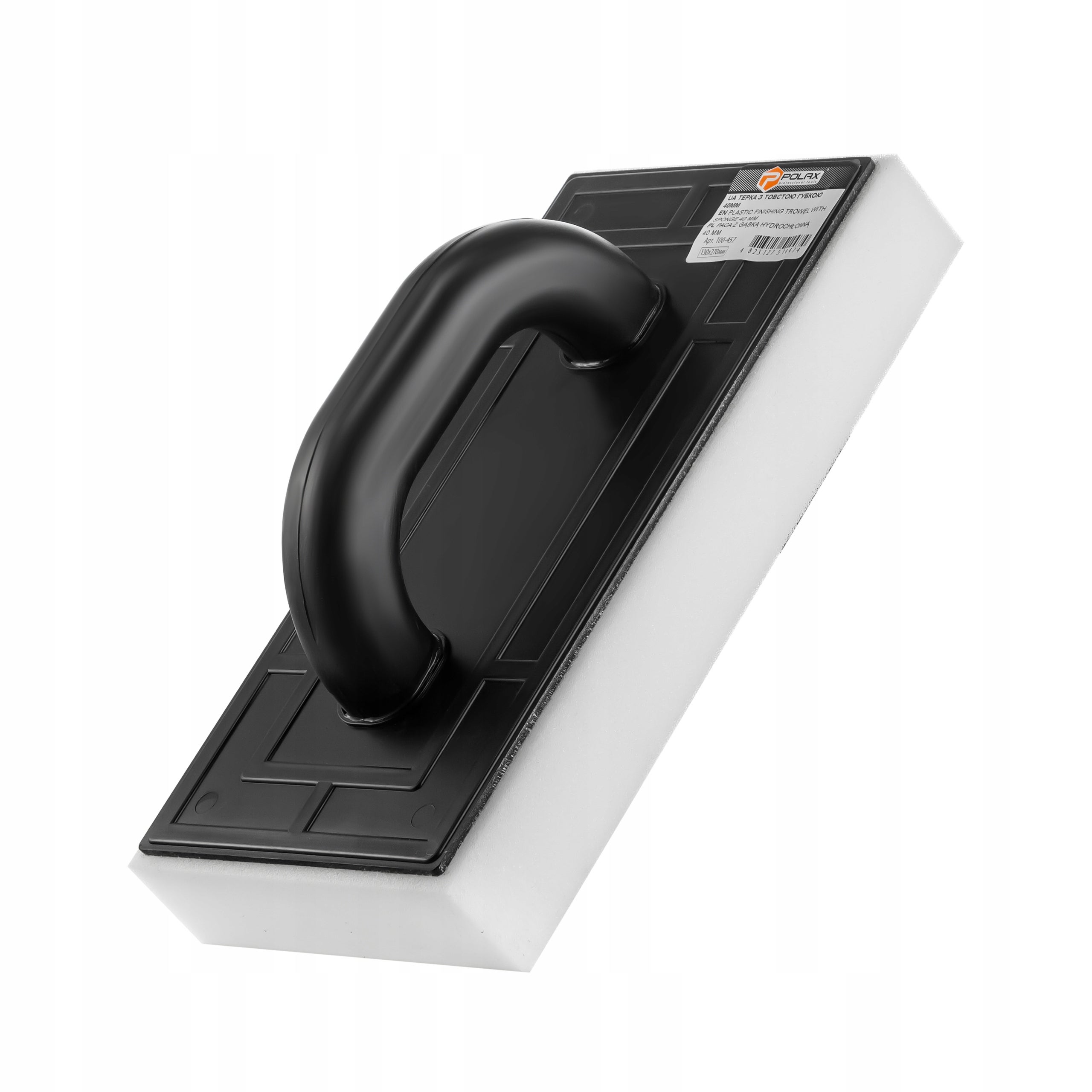 Paca do fugowania z gąbką hydrochłonną 40 mm 130 x 270 mm Polax