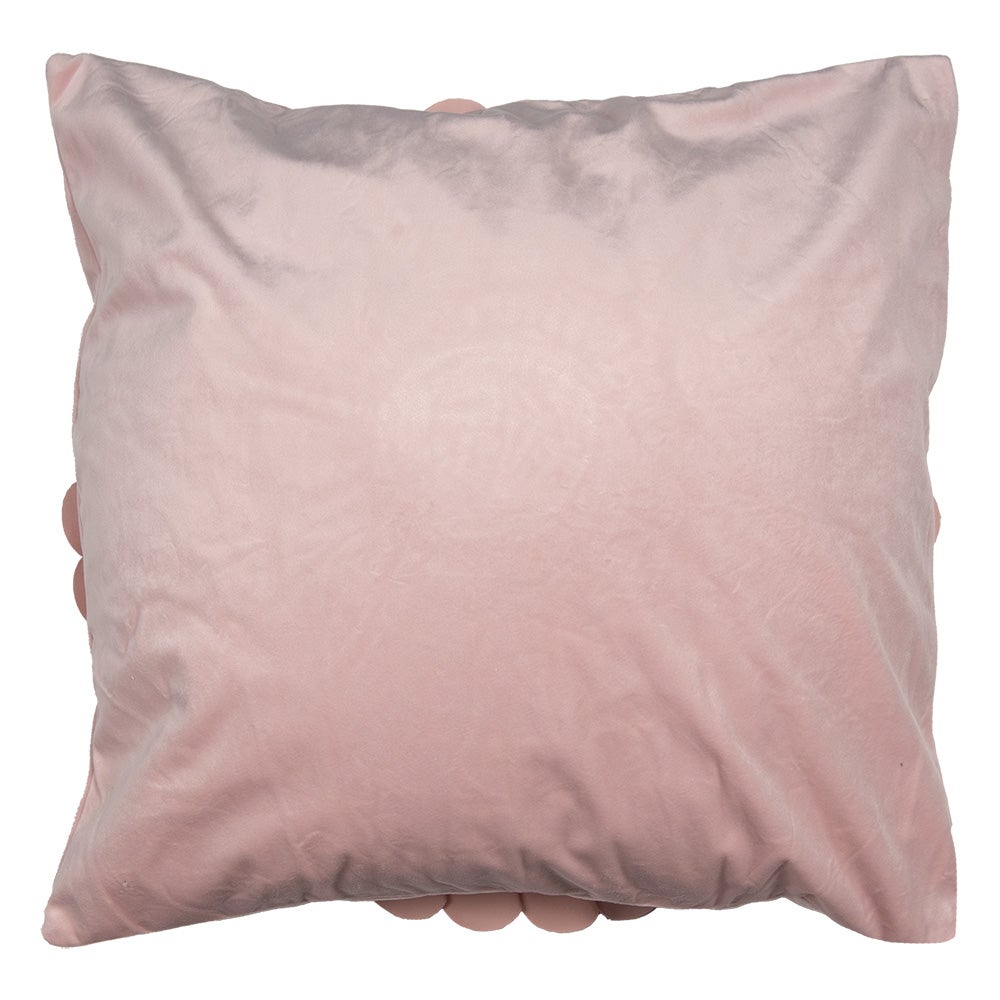 Clayre & Eef Housse de coussin 45x45 cm Rose Fleur - 2