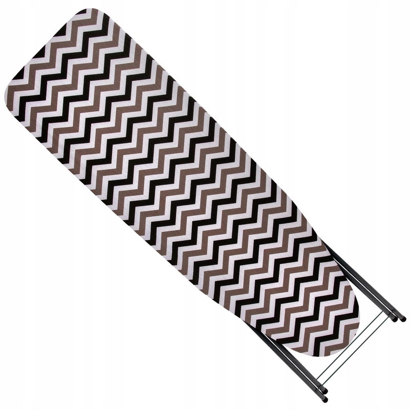 Deska do prasowania regulowana z pokrowcem brązowa 104x30 cm standardowa KOTARBAU
