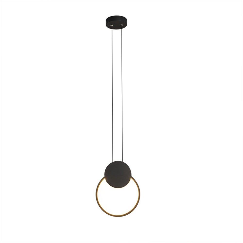 Suspension LED Lustre Circulaire Irrégulier 68W - Lumière Blanche Pour Salon Et Chambre