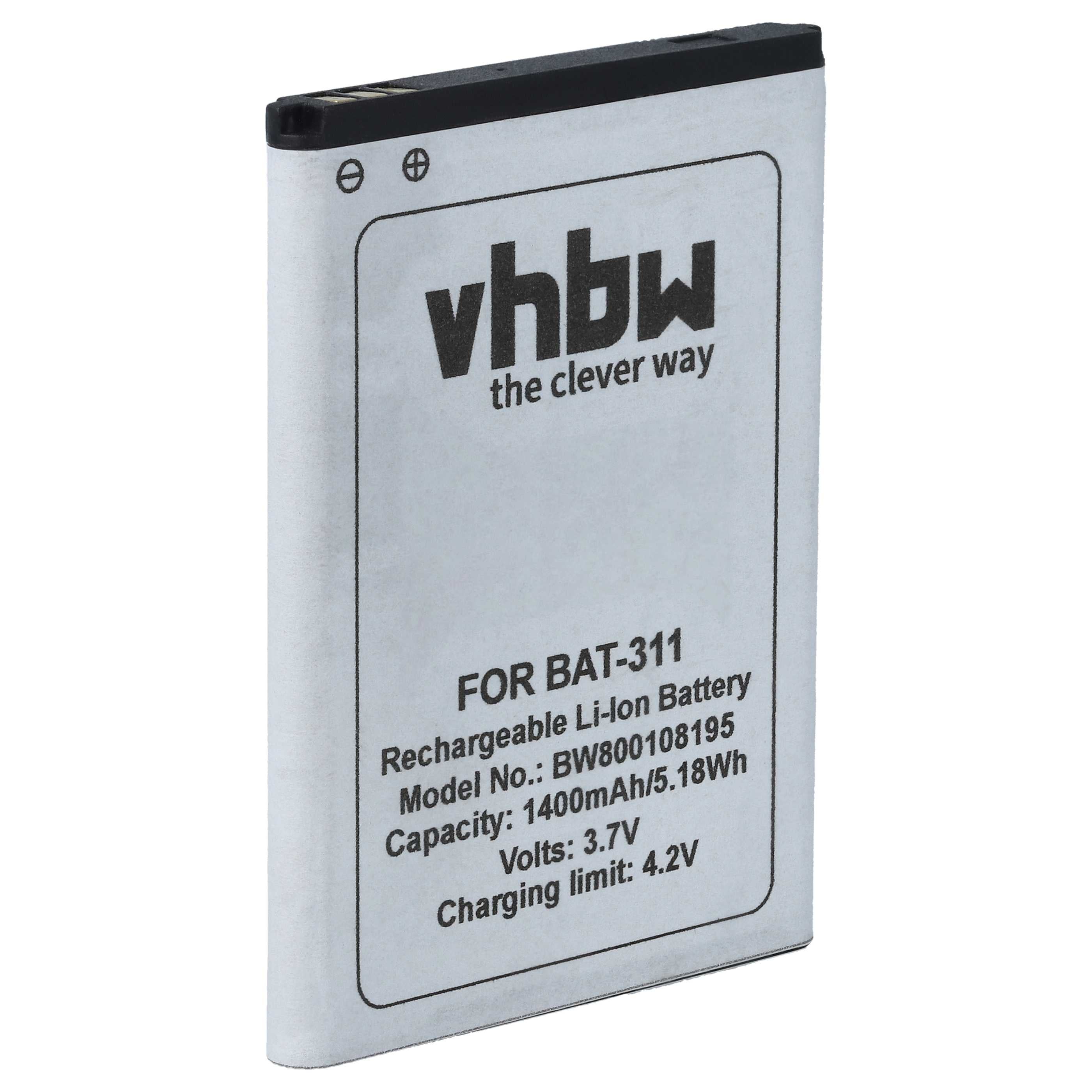 Batteria Al Litio Per Acer BAT-A11 (1ICP5/51/62) - 3,8V, 2000mAh/7,6Wh, Ricambio Compatibile, 100g