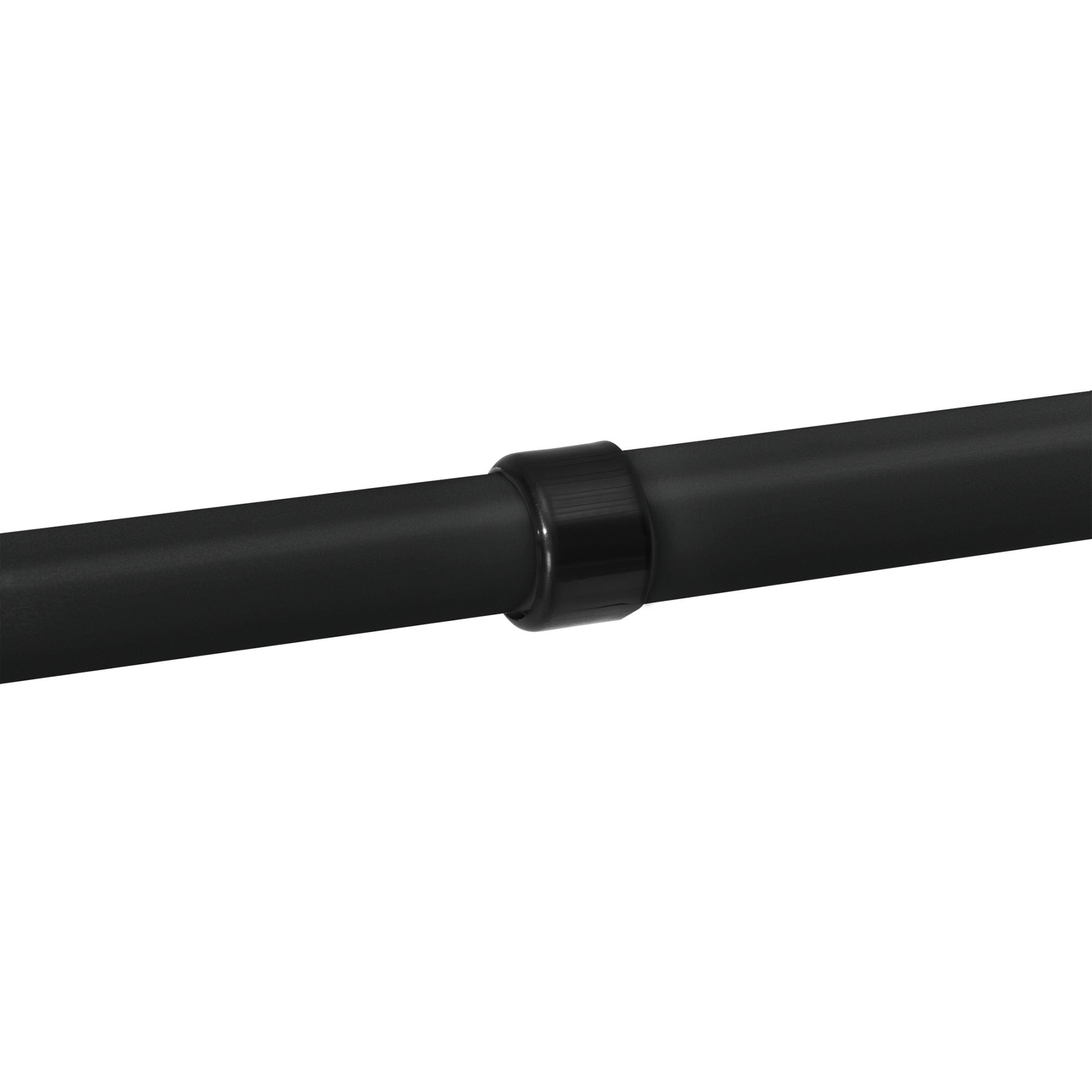 Penderie télescopique Kemi acier laqué 150 - 230 cm 4 barres de penderie noir [en.casa] - 6