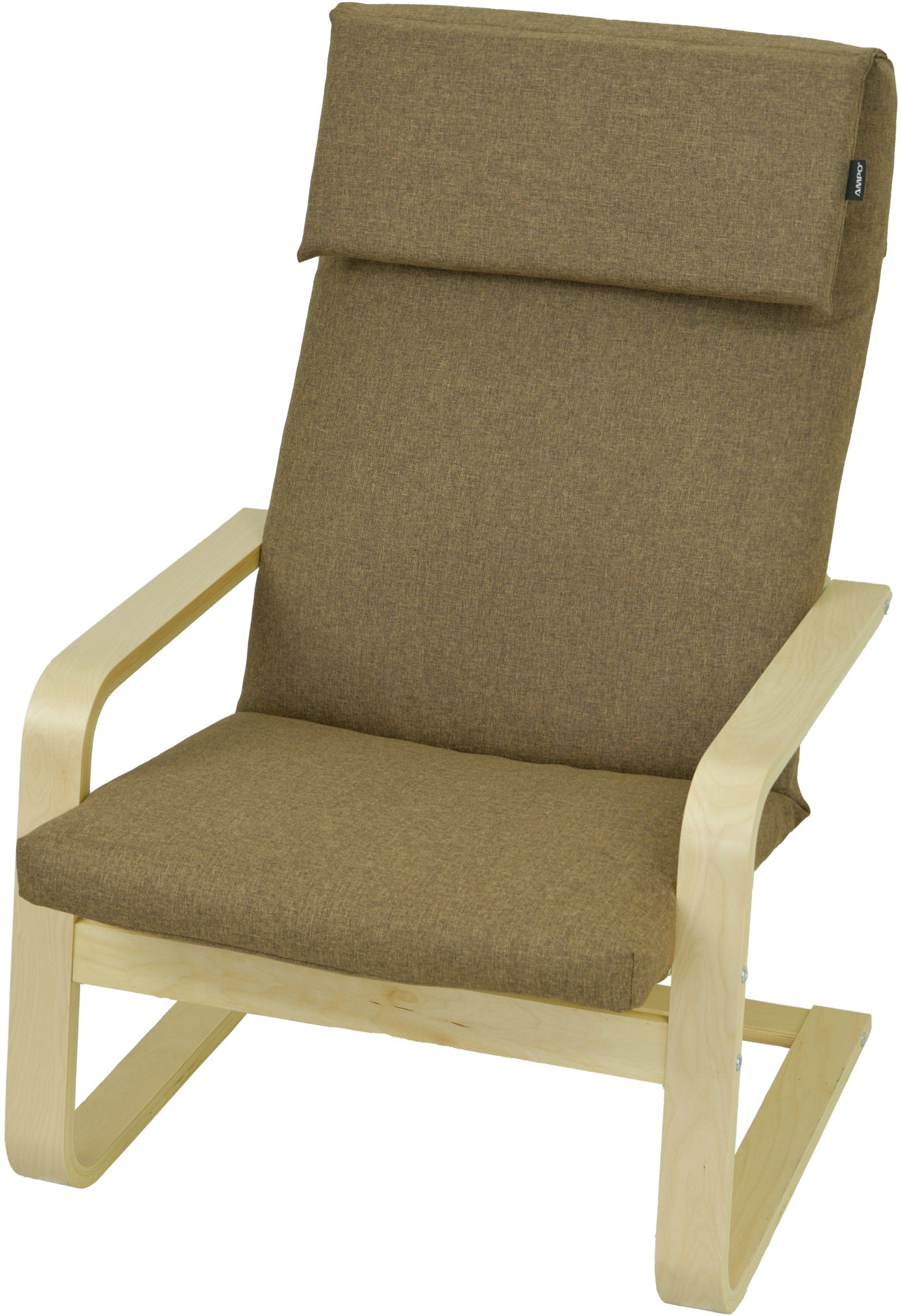 Poduszka na fotel drewniany Poang Pello AMPO brązowy melanż 1 szt.