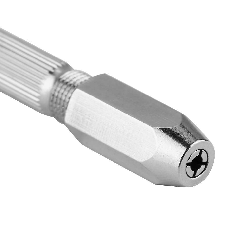 MINI MICRO PERCEUSE MANUELLE À DOUBLE EXTRÉMITÉ POUR ÉTAU DE PERÇAGE À MAIN POUR LES AMATEURS DE TRAVAIL DU BOIS - 8
