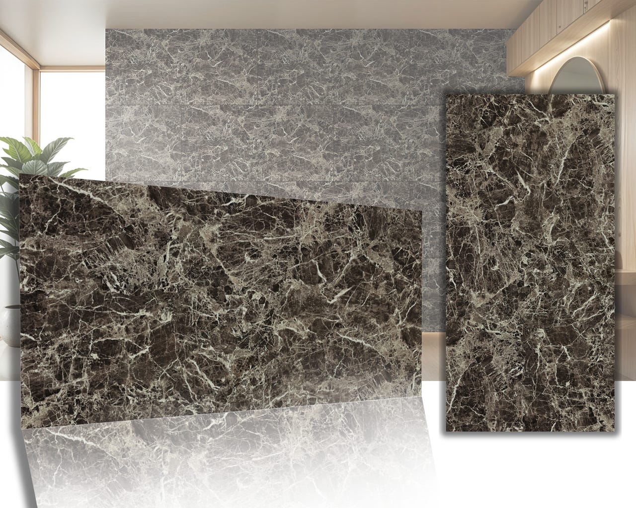 Monucep Pannello da parete effetto marmo, 120 x 60 cm, rivestimento da parete in PVC, 4 pezzi, per parete posteriore della cucina, impermeabile, per bagno, doccia, cucina, bianco Monucep Pannello da parete effetto marmo, 120 x 60 cm, rivestimento da parete in PVC, 4 pezzi, per parete posteriore della cucina, impermeabile, per bagno, doccia, cucina, bianco