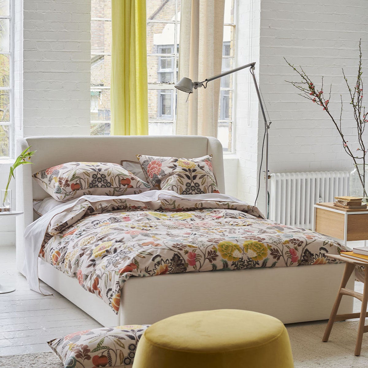 Taie d'oreiller imprimée en percale de coton, BROCART DECORATIF - 3