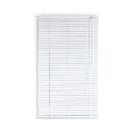 Blindecor | veneciana de aluminio con lama - medidas veneciana: 90x250 - veneciana regulable en altura y apertura color blanco