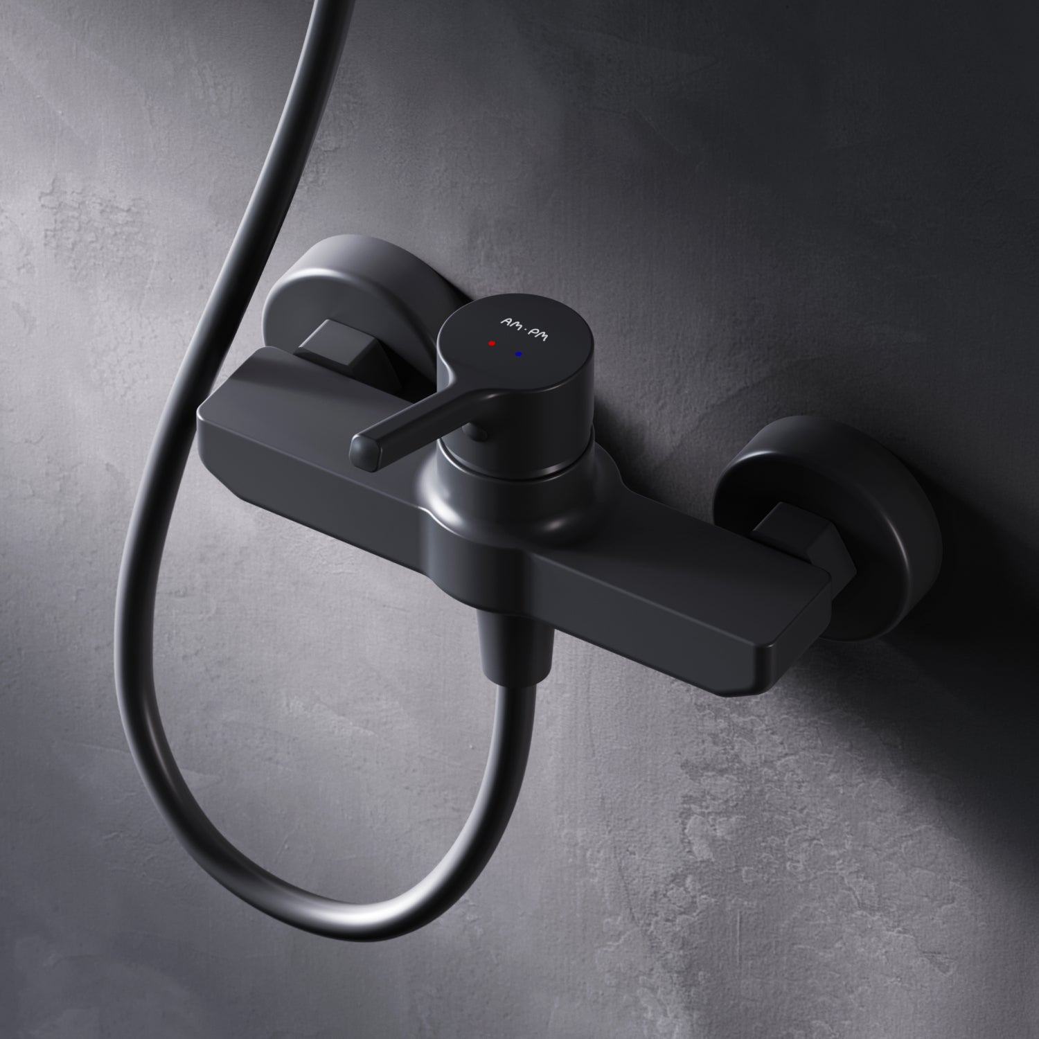Mechaniczna bateria prysznicowa Bateria prysznicowa czarny matowy, X-Joy S FXB20022 AM.PM
