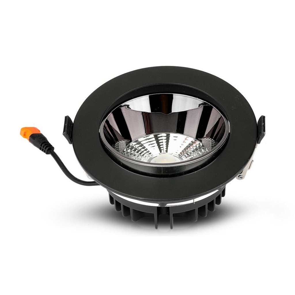 Downlight LED 20W COB Reflector Czarny SAMSUNG 6400K 2400lm