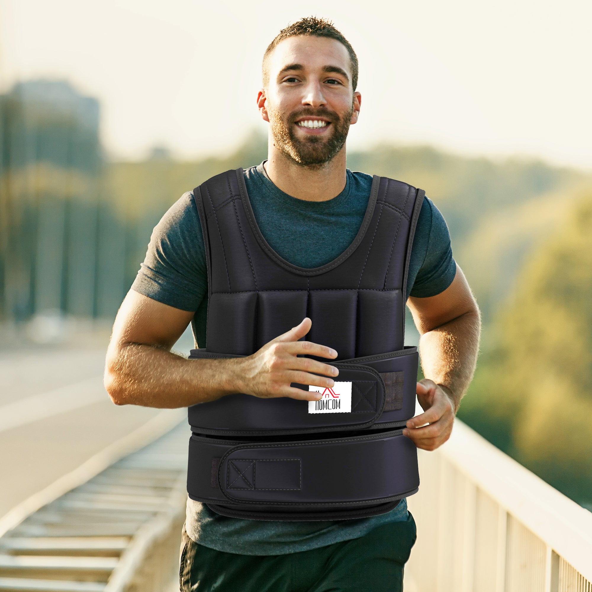 Chaleco Lastrado Ajustable 10 Kg Para Correr Y Entrenamiento ...
