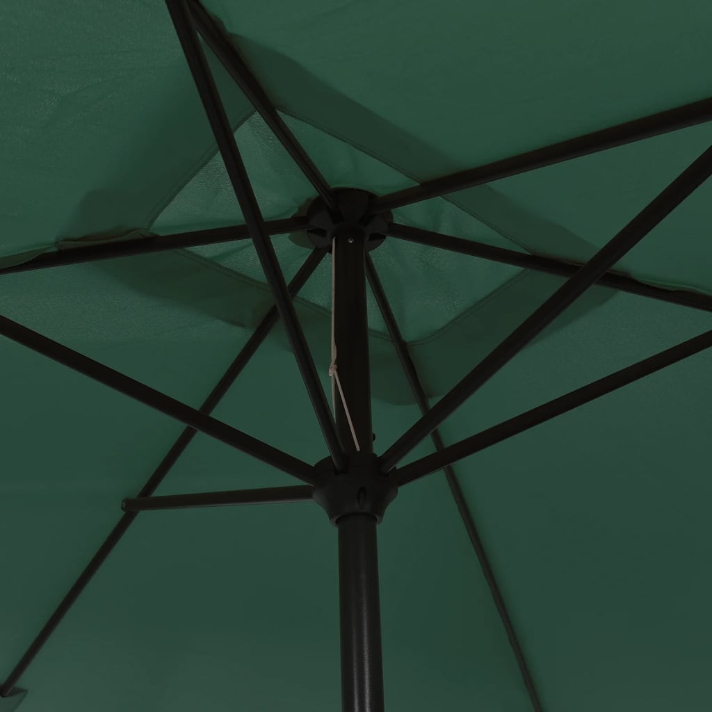 Parasol 200 x 300 cm Vert Rectangulaire vidaXL - 5