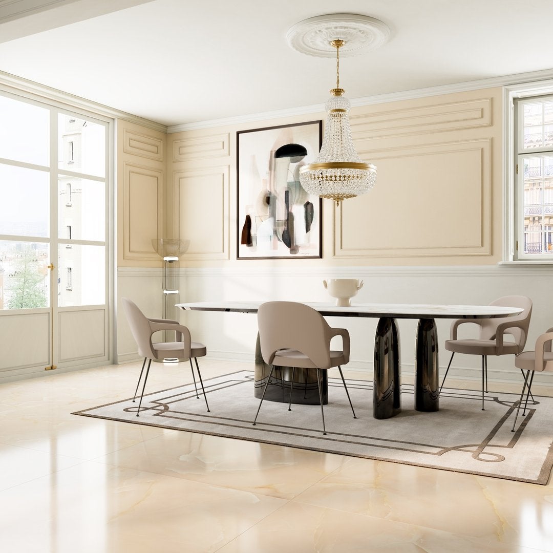 Charme Beige - Marmo Onice Lucido - Piastrelle 60x120 cm 10 mm - MAO 5001 60x120 GLOSSY 10 mm - 2