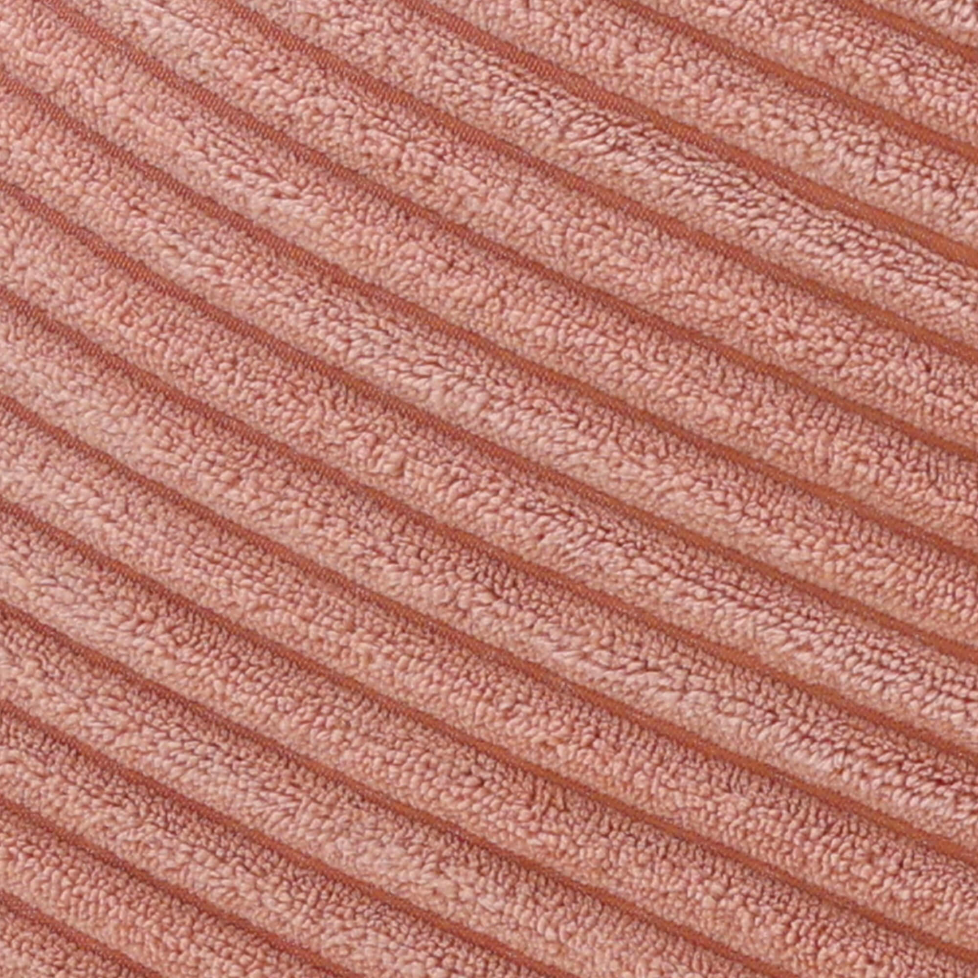 Pouf poire enfant à dossier haut Icon velours côtelé rose aube, 65x65cm Oeko-Tex® - 7