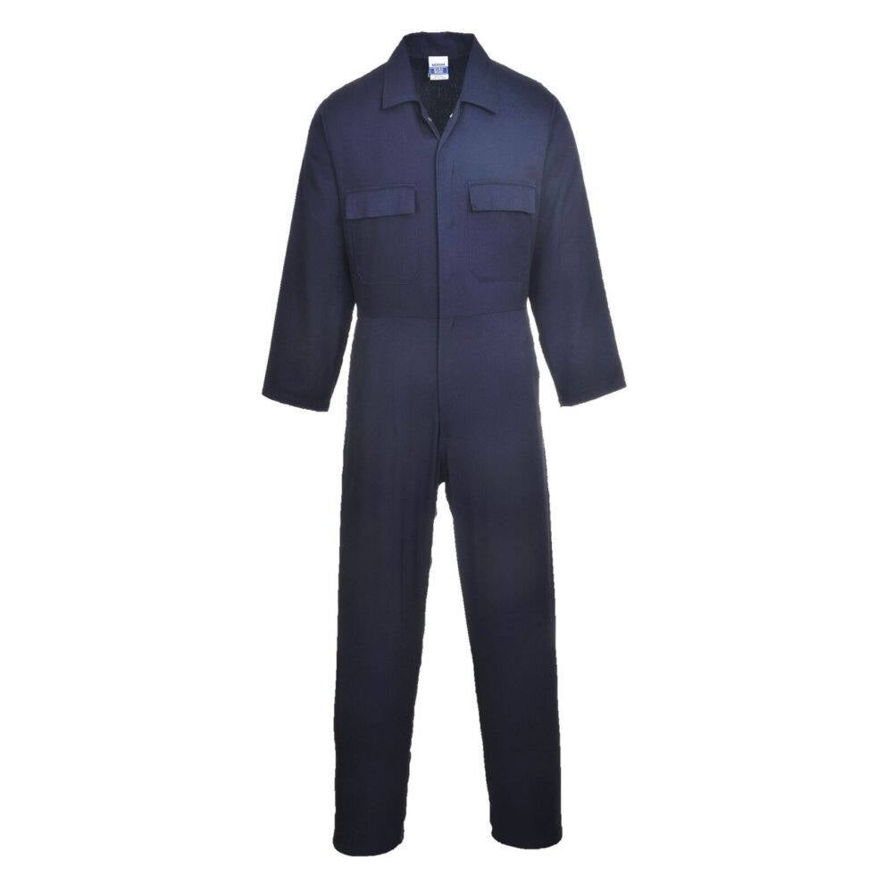 Portwest Euro Work Katoenen Overall - Marine - Maat M - S998NARM