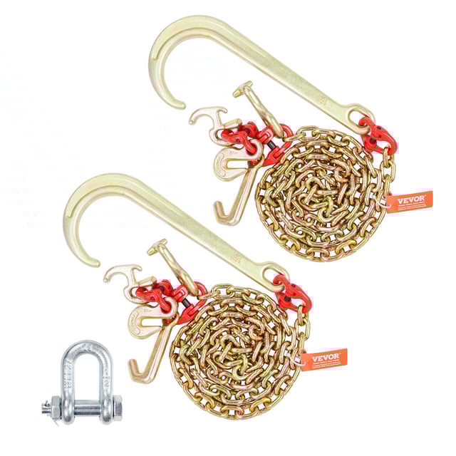 Catena Di Traino Per Camion 1/4" X 12 Piedi - Robusta E - Foto 2