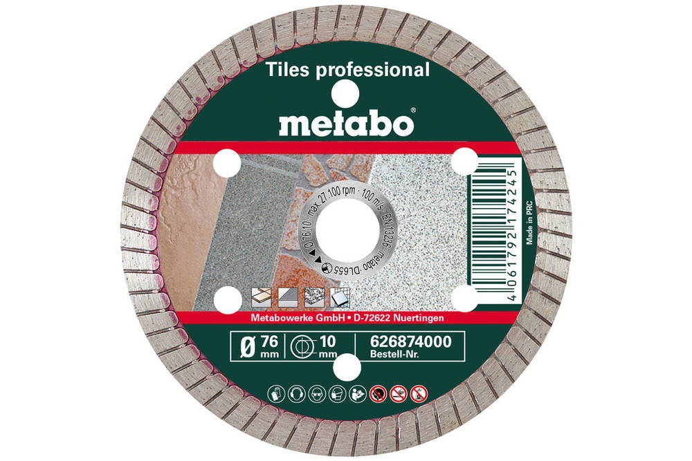 Disco De Diamante Para Cortar Metal 115/125/230mm - Para Amoladora Angular, Ideal Para Hierro Y Acero