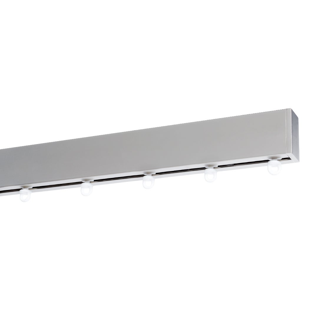 Binari per tende doppi per montaggio a soffitto, guide in alluminio di