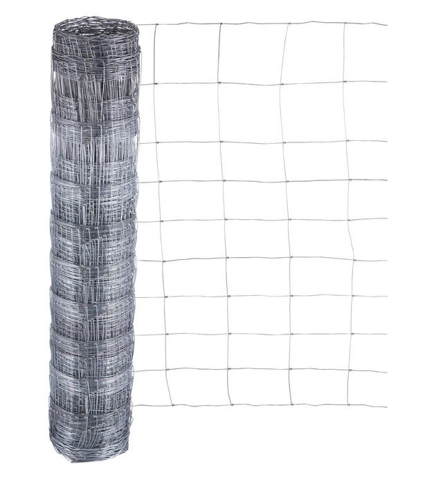 Grillage à mouton 2.00mm/1.80mm 120cm-10-15cm 50m Galvanisée