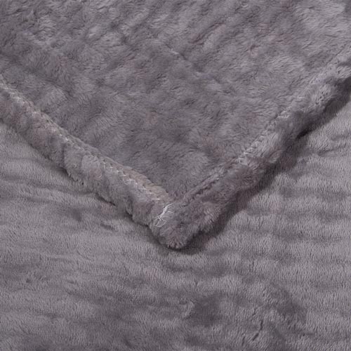 Couverture KALI Gris 150x200cm - 3