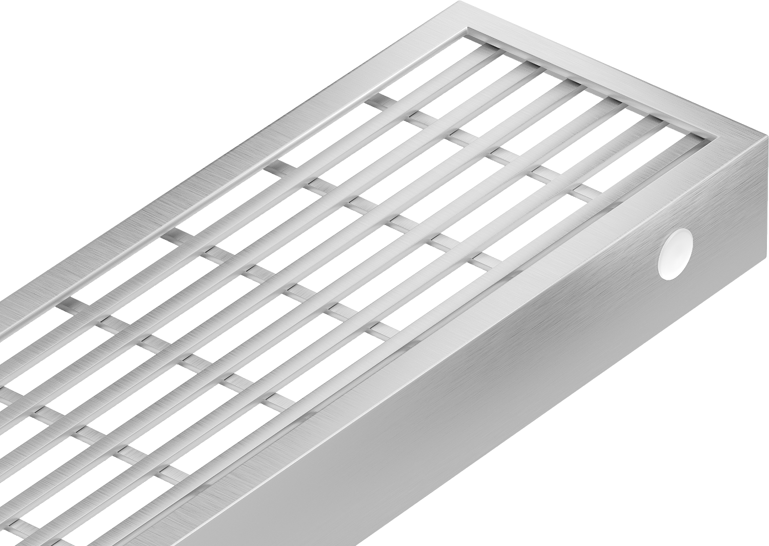 Mexen M33 cache pour drain linéaire 90 cm, inox - 1033090 | Leroy Merlin