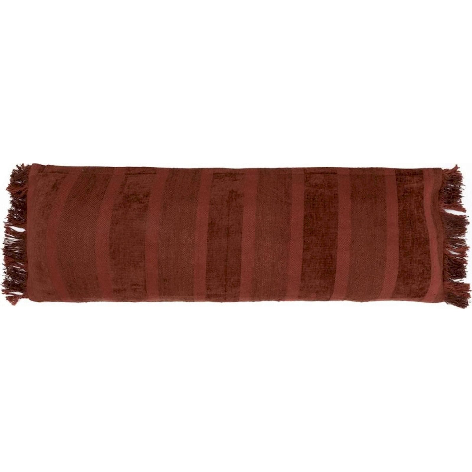 Housse oh my gee velours boh me chic 35 x 100 x 10 cm bourgogne leroy