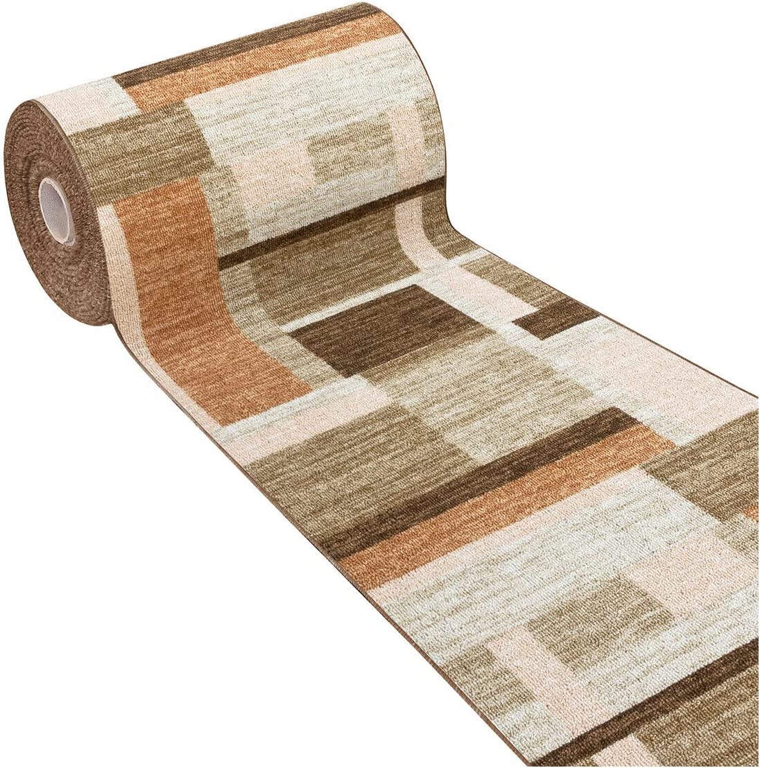 Dywan Kuchenny 50x115 cm Antypoślizgowa 100% Made in Italy Zmywalny żywe Kolory Beżowy
