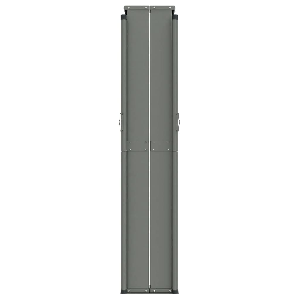 Maison Exclusive - Tenda da Sole Laterale Retrattile Nera 160x1000 cm - 4