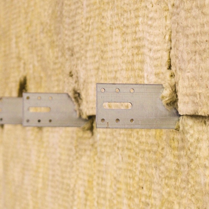 Équerre de bardage acier Galvanisé 120x50 - L60 - ep 2,5mm - 3