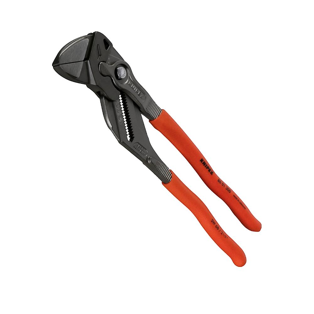Klucz nastawny Knipex z 24 pozycjami i maksymalnym otwarciem 68 mm czarny