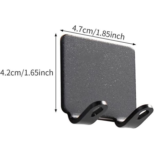 Confezione da 4 ganci da parete per asciugamani, ganci autoadesivi per asciugamani, ganci per bagno, ganci per cappotti senza punzone, bianco | Leroy Merlin