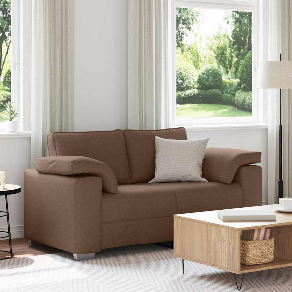 VidaXL Set di Divani 3 pz con Cuscini Decorativi Nero in Tessuto